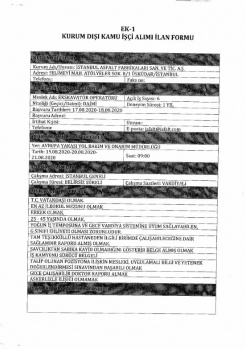 Kamuya Dev İŞçi Alımı: KPSS'siz 537 Personel Alınacak 13