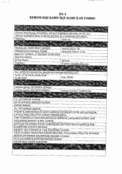 Kamuya Dev İŞçi Alımı: KPSS'siz 537 Personel Alınacak 36