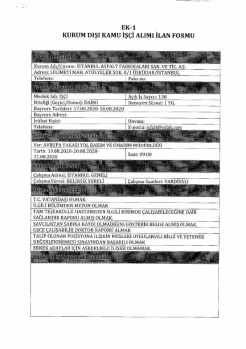 Kamuya Dev İŞçi Alımı: KPSS'siz 537 Personel Alınacak 4