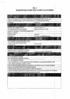 Kamuya Dev İŞçi Alımı: KPSS'siz 537 Personel Alınacak 5