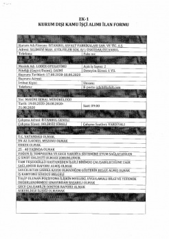 Kamuya Dev İŞçi Alımı: KPSS'siz 537 Personel Alınacak 34