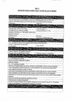 Kamuya Dev İŞçi Alımı: KPSS'siz 537 Personel Alınacak 3