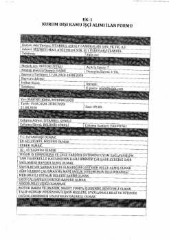 Kamuya Dev İŞçi Alımı: KPSS'siz 537 Personel Alınacak 48