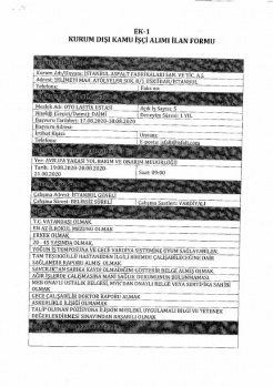 Kamuya Dev İŞçi Alımı: KPSS'siz 537 Personel Alınacak 47