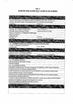 Kamuya Dev İŞçi Alımı: KPSS'siz 537 Personel Alınacak 26