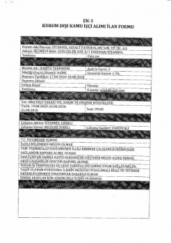 Kamuya Dev İŞçi Alımı: KPSS'siz 537 Personel Alınacak 14