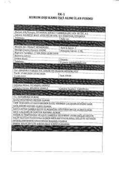 Kamuya Dev İŞçi Alımı: KPSS'siz 537 Personel Alınacak 27