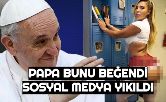 Papa, Ünlü Bikini Modeli Natalia Garibotto'nun Fotoğrafını Beğendi: Sosyal Medya Yıkıldı 1