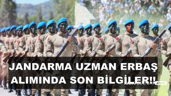 Jandarma 2019 Uzman Erbaş Alımında Son Durum