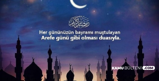 En Güzel SMS ve Resimli Ramazan Bayramı Arefe Günü Mesajları