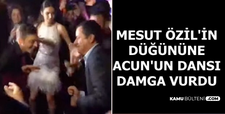 Mesut Özil-Amine Gülşe Düğününe Acun Ilıcalı'nın Dansı Damga Vurdu