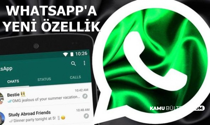 WhatsApp'a Yeni Özellik