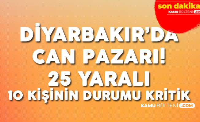 Diyarbakır'da Korkunç Kaza: 25 Kişi Yaralandı