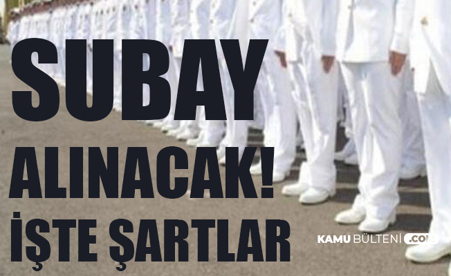 Deniz Kuvvetleri Komutanlığı'na Subay Alımı Yapılacak! Başvurular 25 Ağustos'ta Sona Erecek