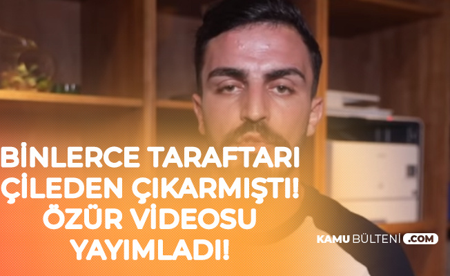 Deli Mi Ne Rumuzlu Youtuber 'Süper Kupa Finaliyle İlgili' Özür Videosu Yayımladı