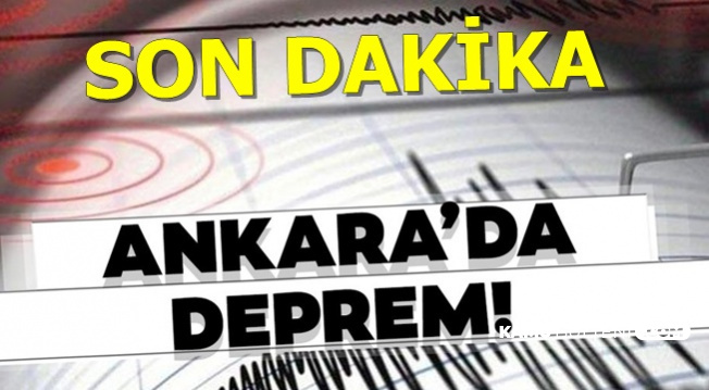 Son Dakika! Ankara Kazan'da Deprem Meydana Geldi