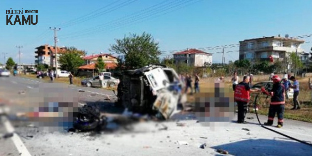 Sakarya'da 7 Kişinin Öldüğü Kazayla İlgili Kahreden Detay