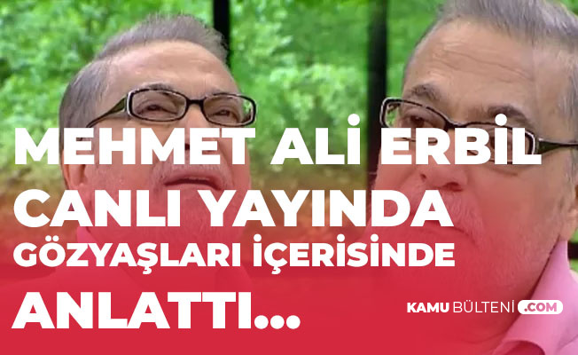 Mehmet Ali Erbil, Yaşadığı Sıkıntıları Canlı Yayında Hüngür Hüngür Ağlayarak Anlattı!