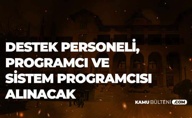 Ankara Hacı Bayram Veli Üniversitesi'ne En Az Ortaöğretim Mezunu Personel Alımı Yapılacak