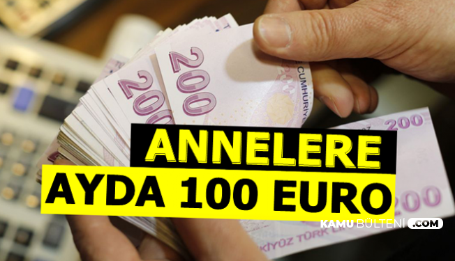 Annelere Ayda 100 Euro Destek