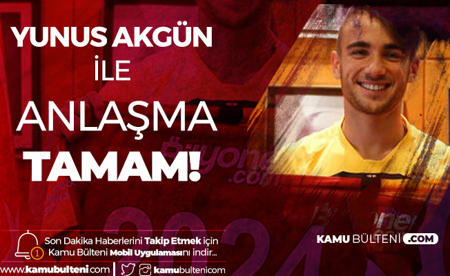 Galatasaray Yunus Akgün'ün Sözleşmesini 2023-2024 Sezonuna Kadar Uzattı