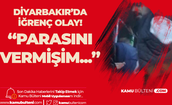 Diyarbakır'da Minibüste İğrenç Olay! 'Paramı Vermişim...'