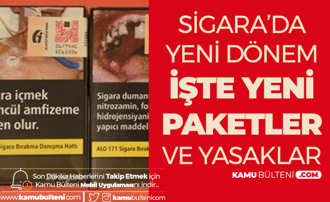 Sigara Düzenlemesinde Yeni Dönem! Yeni Sigara Paketlerindeki Mesajlar ve Yeni Sigara Paket Tipi