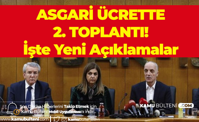 Türk İş'ten Asgari Ücret Konusunda Yeni Açıklama : Teklifler Var Ama Asgari Ücrette 2 Bin 578 TL'nin Altında Pazarlık Yok!