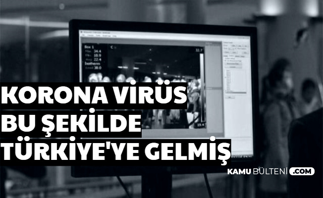 Belli Oldu: Corona Virüsü Bu Yolla Türkiye'ye Gelmiş