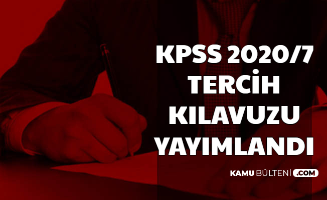 KPSS 2020/7 Tercih Kılavuzu Yayımlandı: Tarım ve Orman Bakanlığı 2153 Memur Alımı Yapıyor
