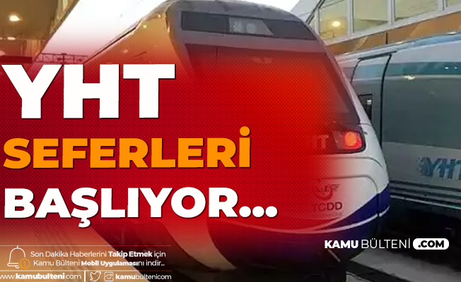 Yüksek Hızlı Tren Seferleri 'Ankara-İstanbul Seferi' ile Başlıyor
