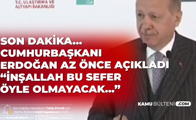 Cumhurbaşkanı Erdoğan'dan Son Dakika Açıklaması: Bu Süreçten Alnımızın Akıyla Çıktık! Ama Her Şey Bitmiş Değil...