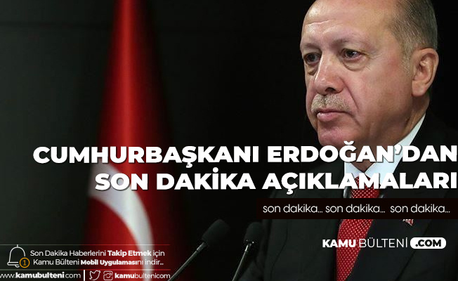 Son Dakika! Cumhurbaşkanı Erdoğan'dan Kurban Bayramı Öncesi Açıklama: Bayramın İki ve Üçüncü Günü de Değerlendirilmeli