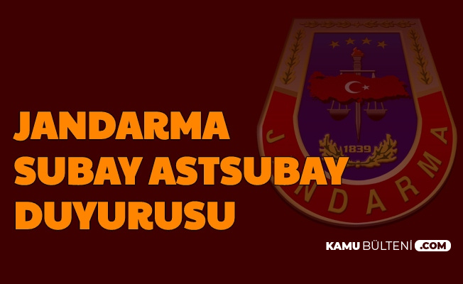Jandarma Subay Astsubay Sonuç Duyurusu Yayımlandı