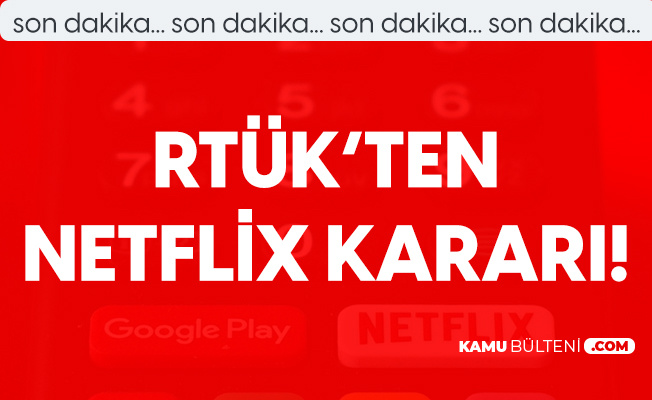 RTÜK'ten Netflix Kararı! Ceza Geldi