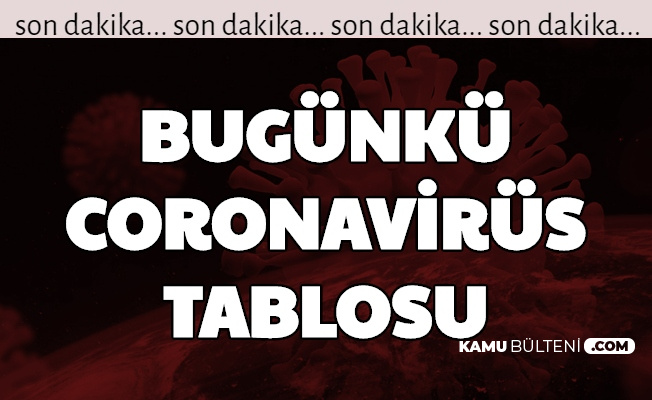 12 Eylül 2020 Covid 19 Tablosu Açıklandı-İşte Türkiye Korona Tablosu ve Vaka Sayısı