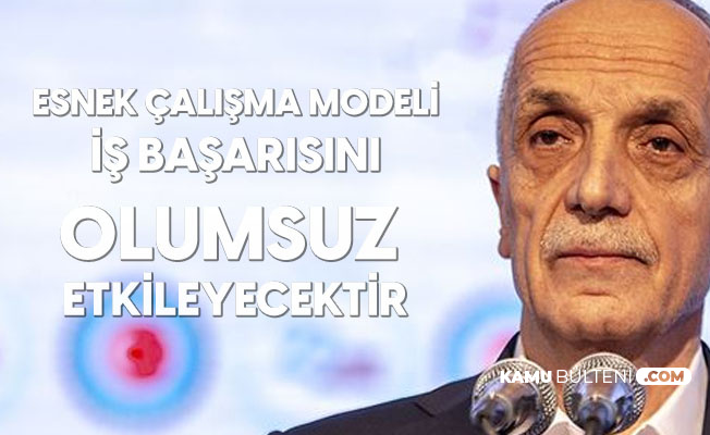 Türk İş'ten Esnek Çalışma Modeli Açıklamasına Tepki