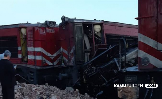 Son Dakika Yozgat'ta Tren Kazası: İki Tren Çarpıştı