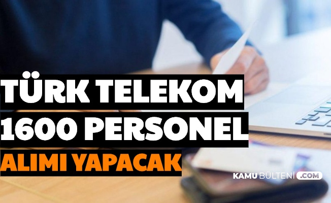 3 Bin TL Maaşla 16 Şehre AssisTT Türk Telekom'a 1600 Personel Alımı Yapılacak: İşte Başvuru Şartları ve Sayfası