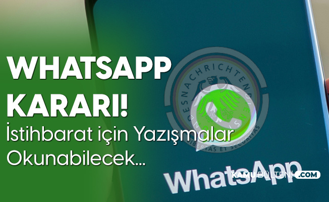 Alman Hükümetinden Whatsapp Kararı! İstihbarat Yazışmaları Okuyabilecek