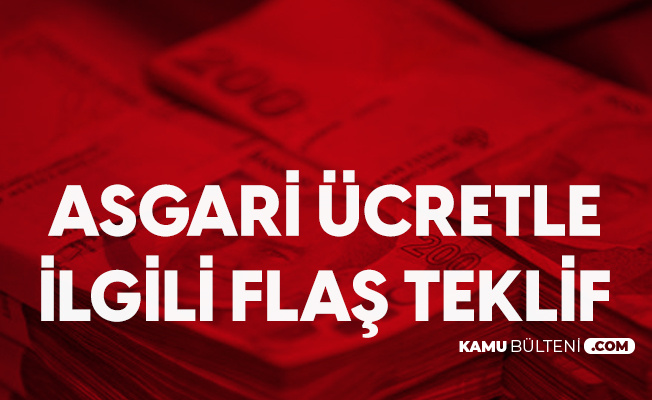 CHP Genel Başkanı Kılıçdaroğlu'ndan Asgari Ücretle İlgili Flaş Teklif