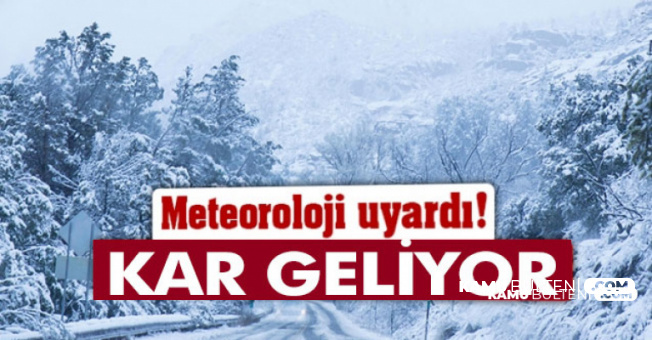 Türkiye Geneli Hava Durumu: Kar Geliyor