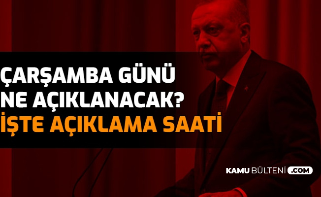 Millete Sesleniş , Müjde Saat Kaçta Açıklanacak? Cumhurbaşkanı Erdoğan'ın Açıklama Yapacağı Saat Belli Oldu