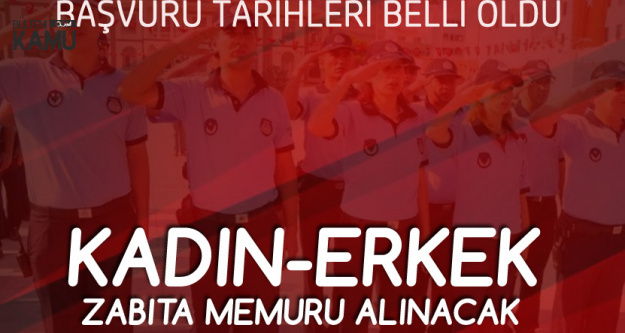 Zeytinburnu Belediyesi'ne Kadın-Erkek Zabıta Memuru Alınacak ! İşte Şartlar