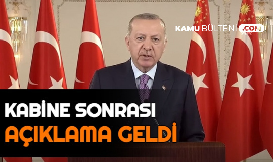 Son Dakika Haberler... Cumhurbaşkanı Erdoğan'dan Açıklama: Kabine Sonucu Sokağa Çıkma, Sınavlar İptal mi, Yasaklar Kısıtlamalar, Kahvehane, Kafe Restoranların Açılması