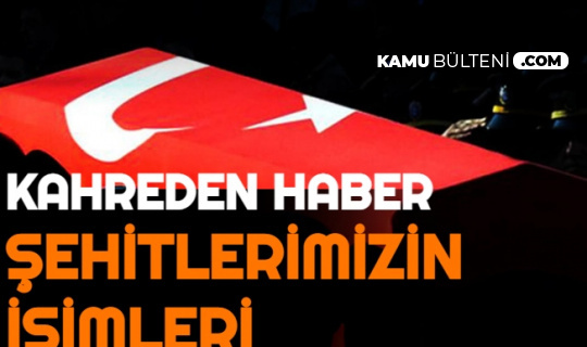 Bitlis'ten Acı Haber: 10 Şehidimizin İsimleri ve Memleketleri