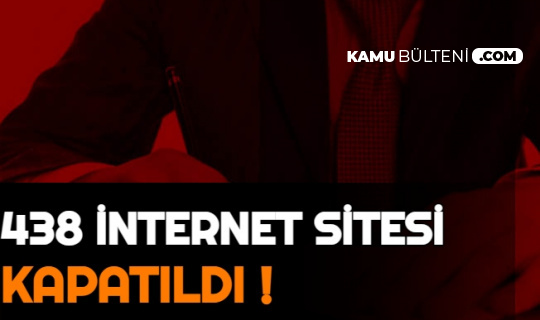 BTK Açıkladı: 438 İnternet Sitesi Kapatıldı