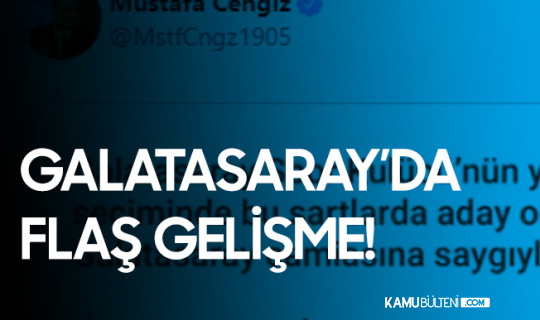 Galatasaray Başkanı Mustafa Cengiz'den Açıklama Geldi! Aday Olmayacak...
