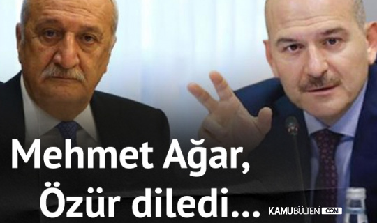 Mehmet Ağar, İçişleri Bakanı Soylu'dan ve Tüm Emniyet Mensuplarından Özür Diledi