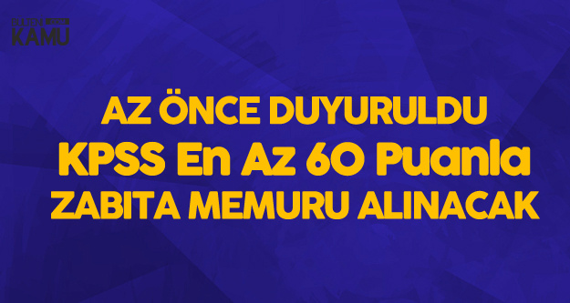 Az Önce Duyuruldu: Arnavutköy Belediyesi'ne KPSS En Az 60 Puanla Zabıta Memuru Alımı Yapılacak